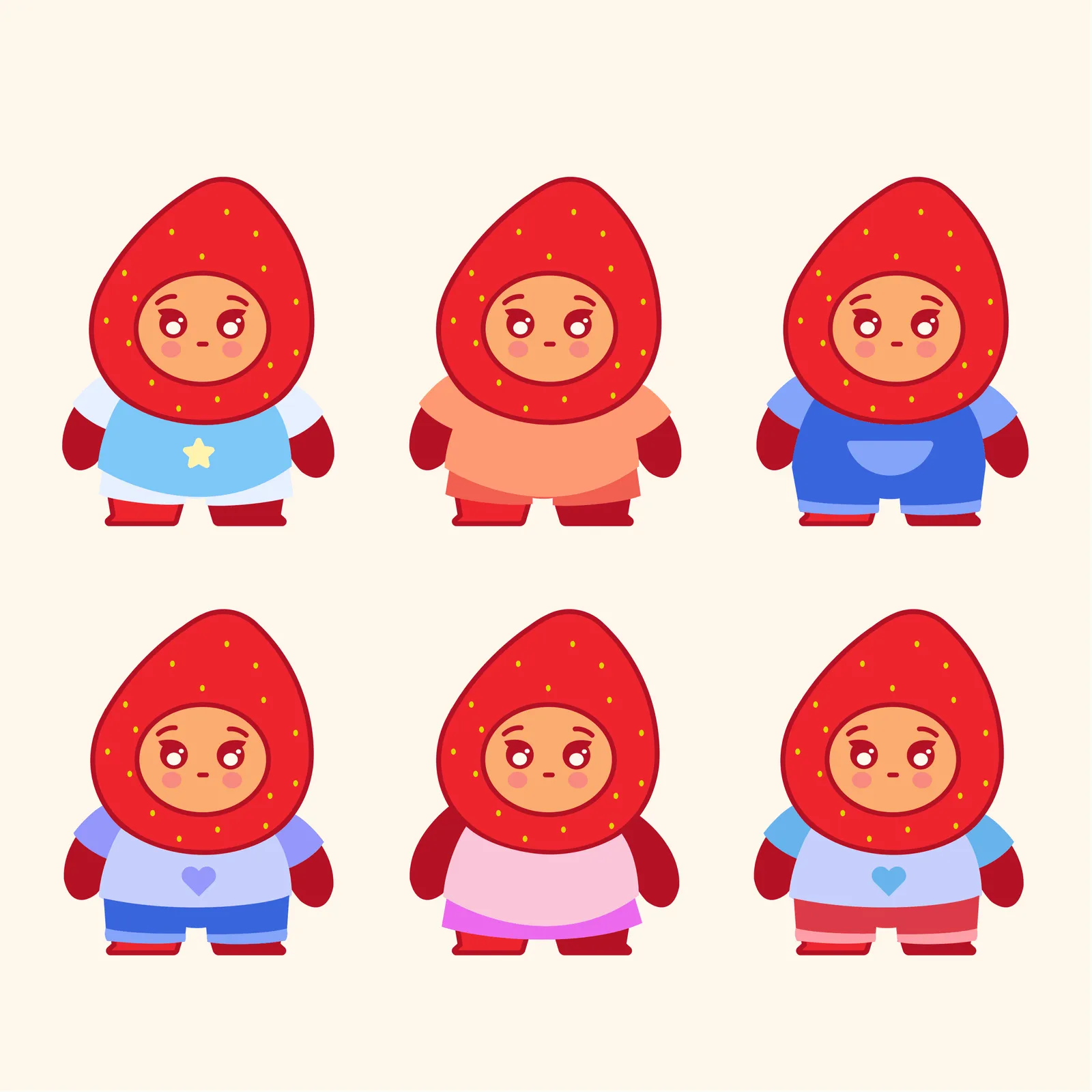 Outfit variations