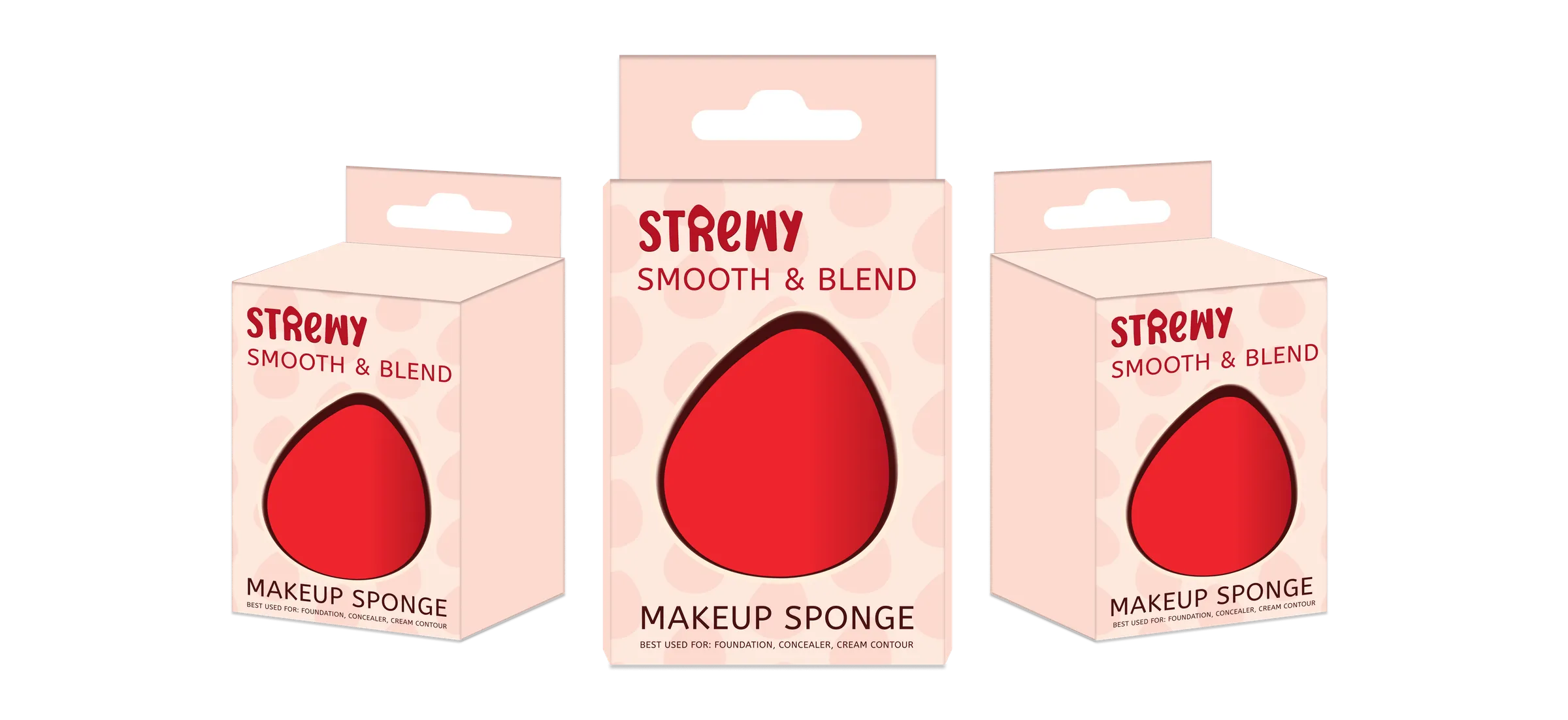 Makeup sponge packaging
